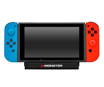 Monster Black Nintendo Switch Lite Charging Dock