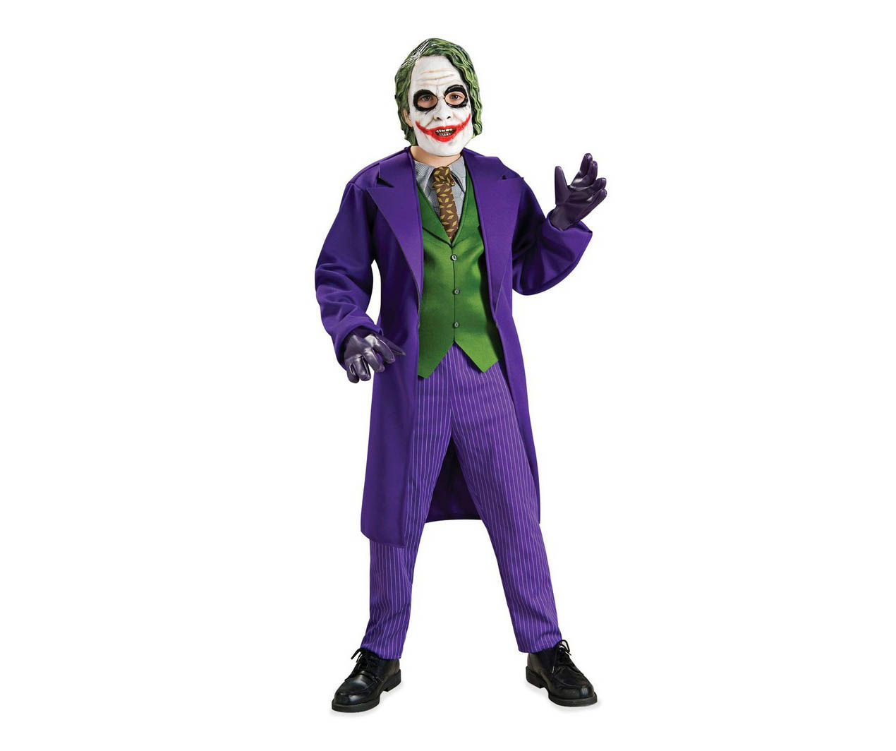 Kid's Large Dark Knight The Joker Deluxe Costume