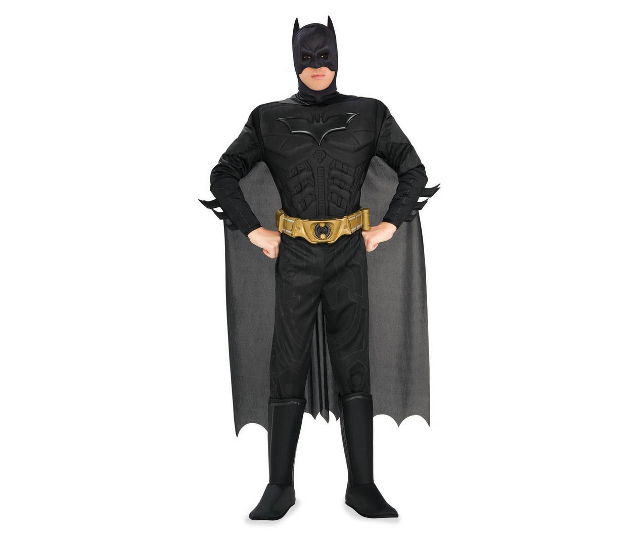 Adult Size L The Dark Knight Batman Deluxe Muscle Chest Costume