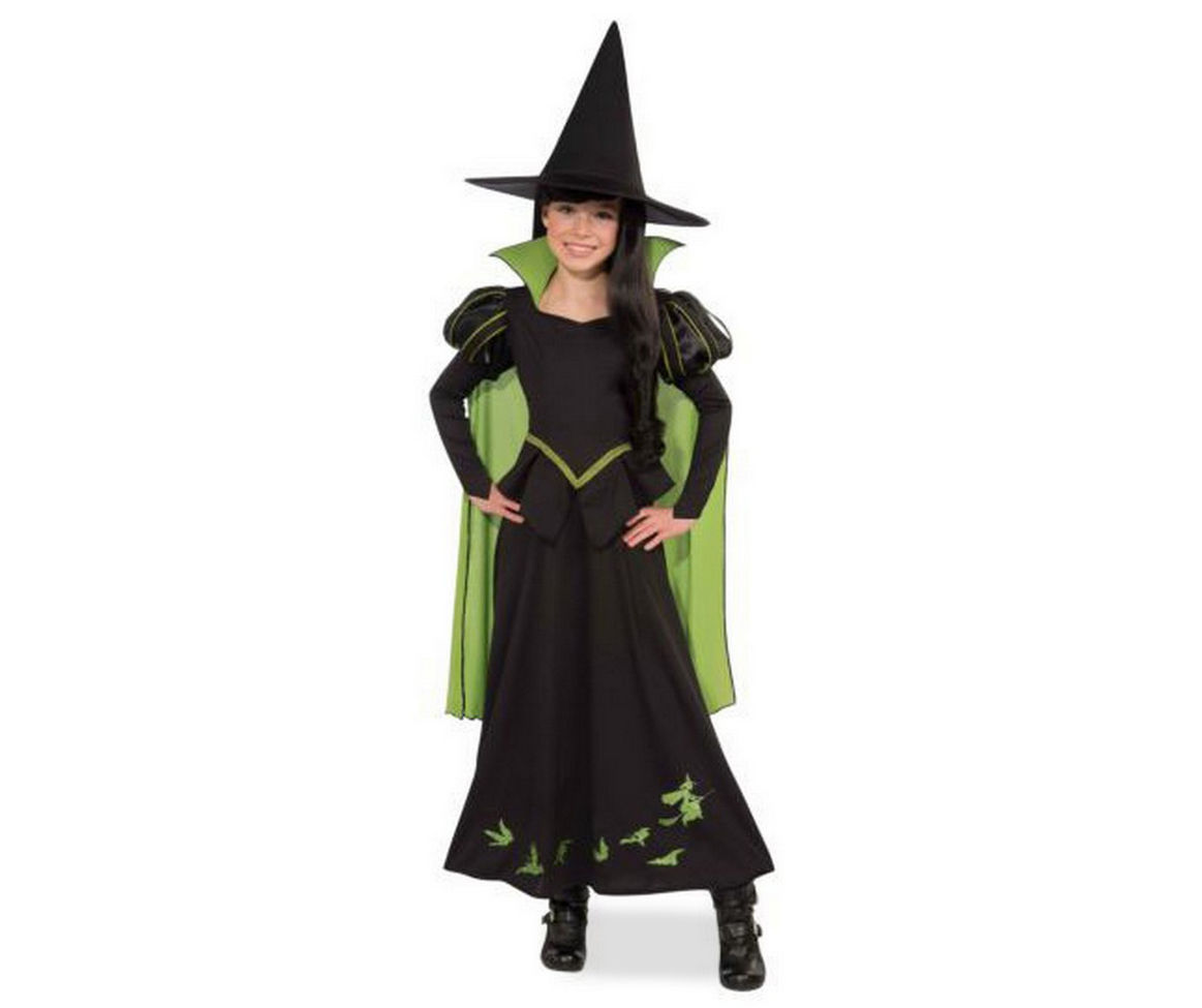 Kids Size S Wizard Of Oz Wicked Witch Of The West Costume