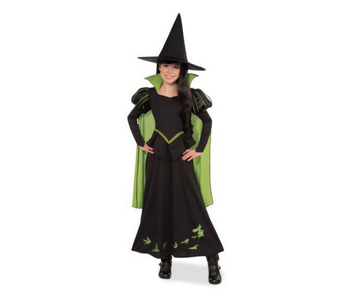 Kids Size L Wizard Of Oz Wicked Witch Of The West Costume