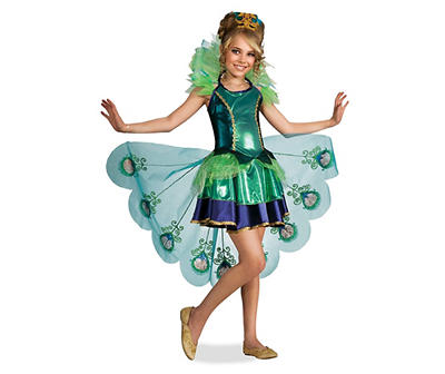 Kids Size M Peacock Costume