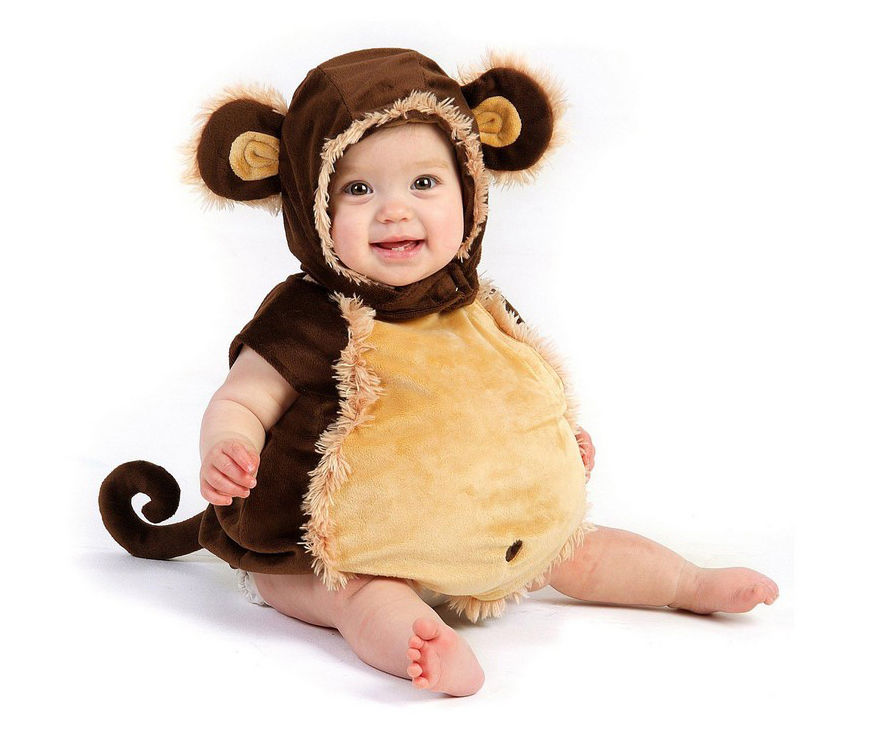 Toddlers 12-18M Mischievous Monkey Costume