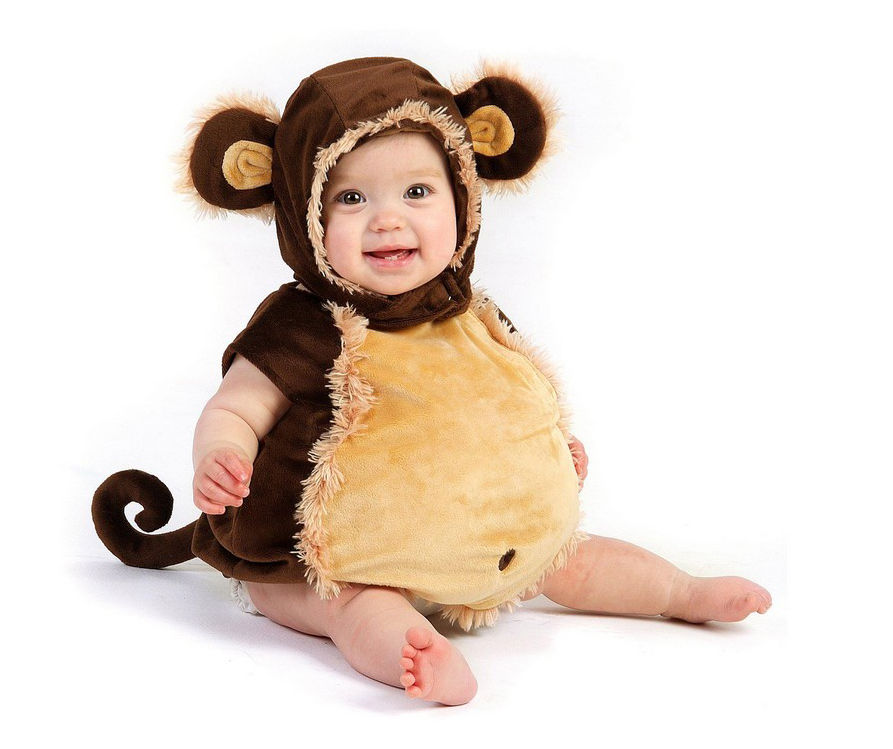 Toddlers 18M-2T Mischievous Monkey Costume
