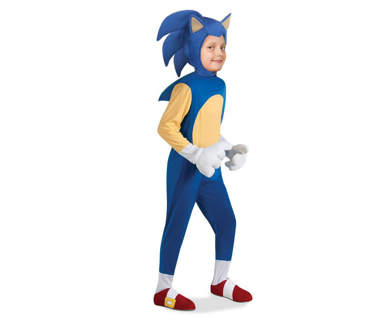 Kids Size S Deluxe Sonic The Hedgehog Costume