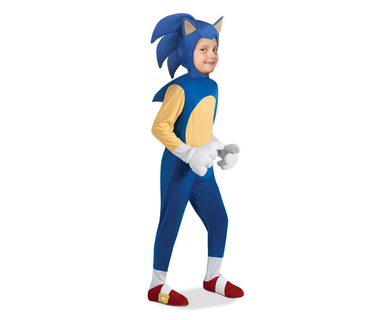 Kids Size M Deluxe Sonic The Hedgehog Costume