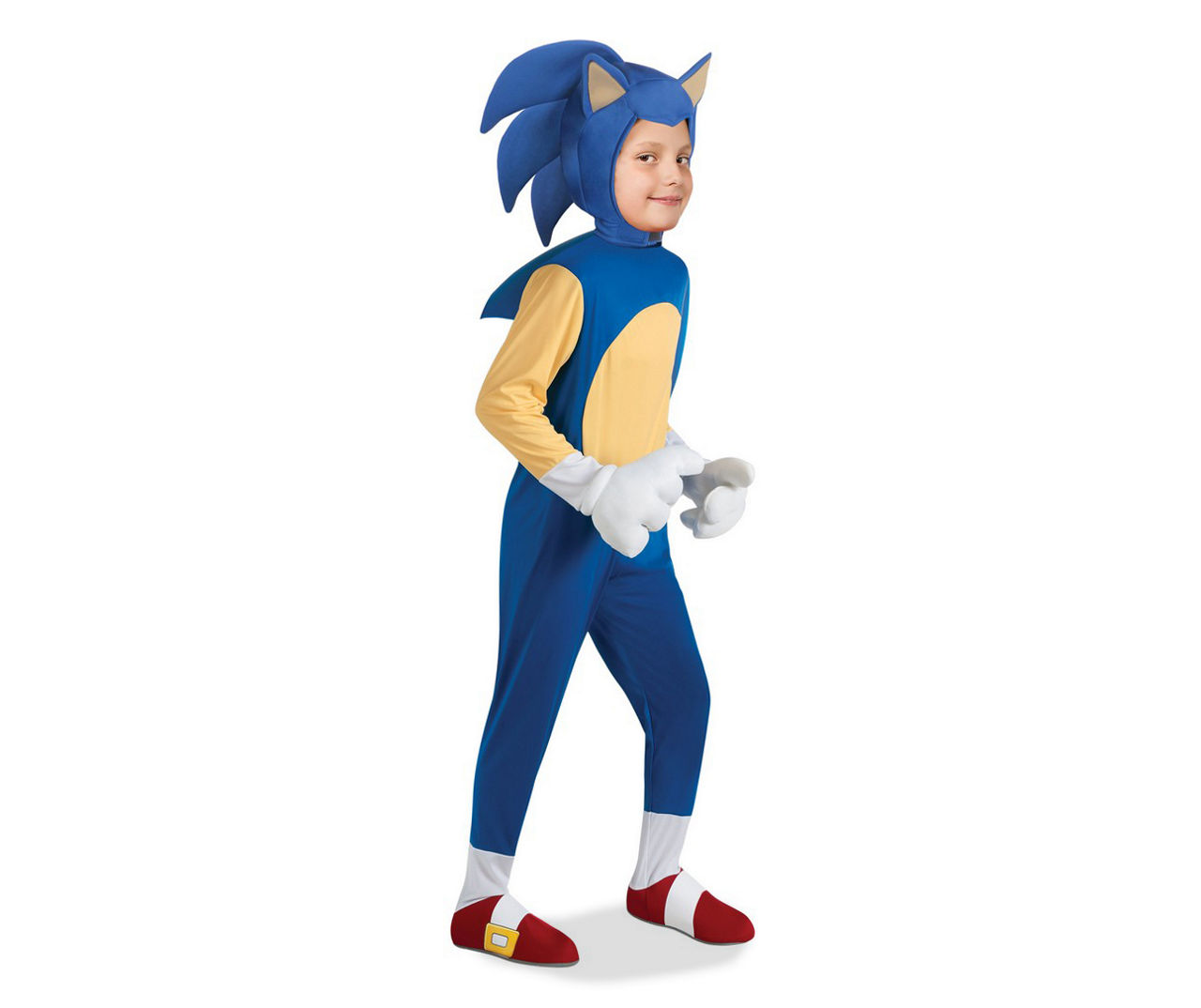 Kids Size L Deluxe Sonic The Hedgehog Costume