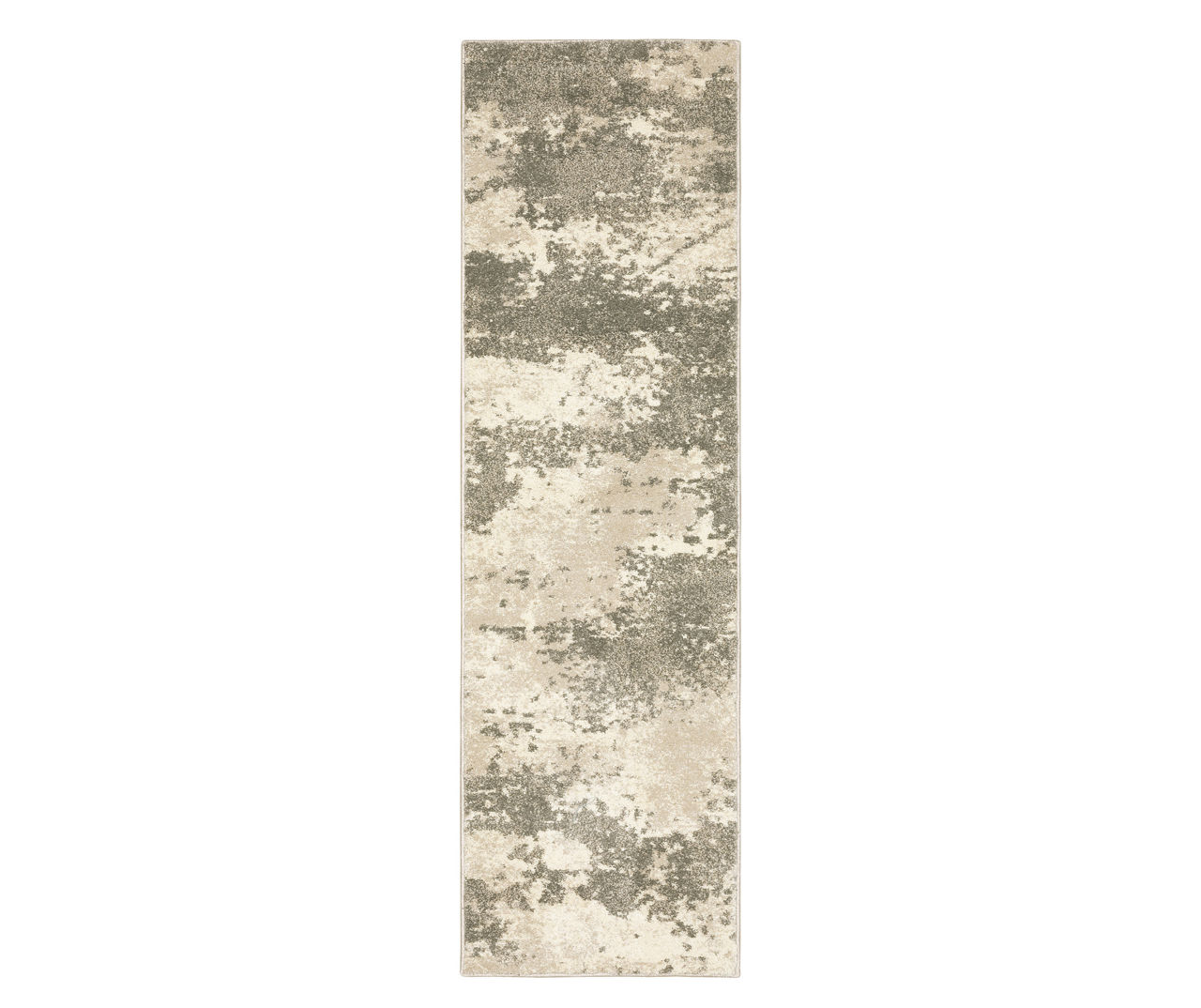 Carey Beige Modern Distressed Area Rug | Big Lots