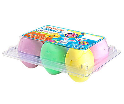 Chickie Chalk Multicolor Easter Egg Chalk, 6-Pack