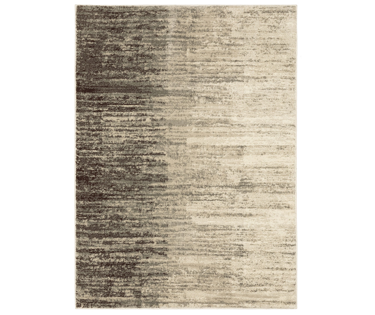 Caren Beige Modern Gradient Area Rug | Big Lots