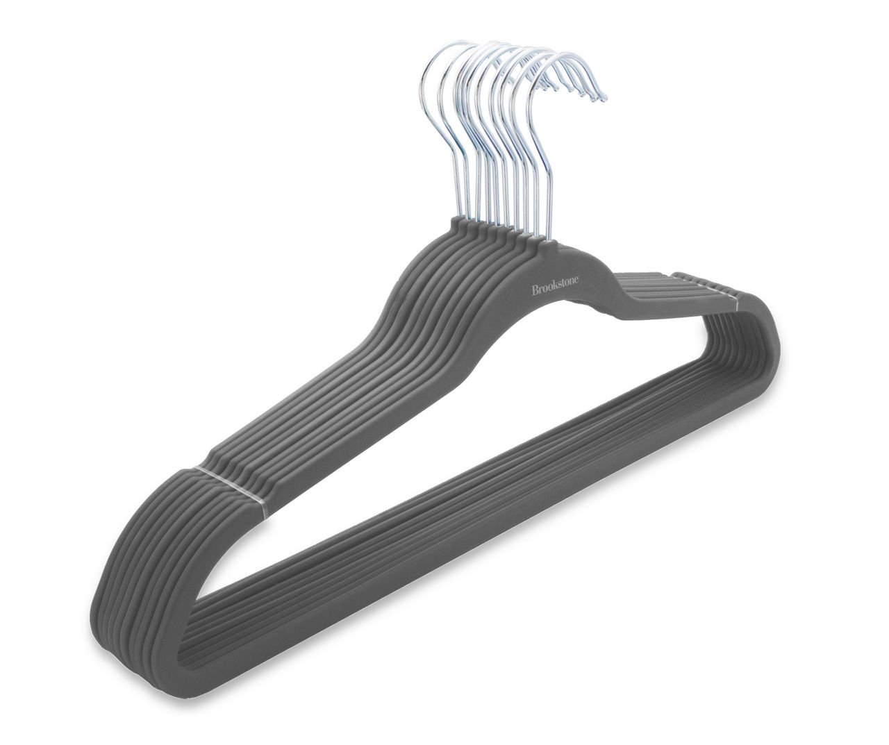 Overtons Plastic Clothes Hangers, 10-Pack