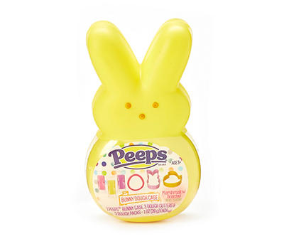 Peeps Yellow Scented Dough Bunny Case Set