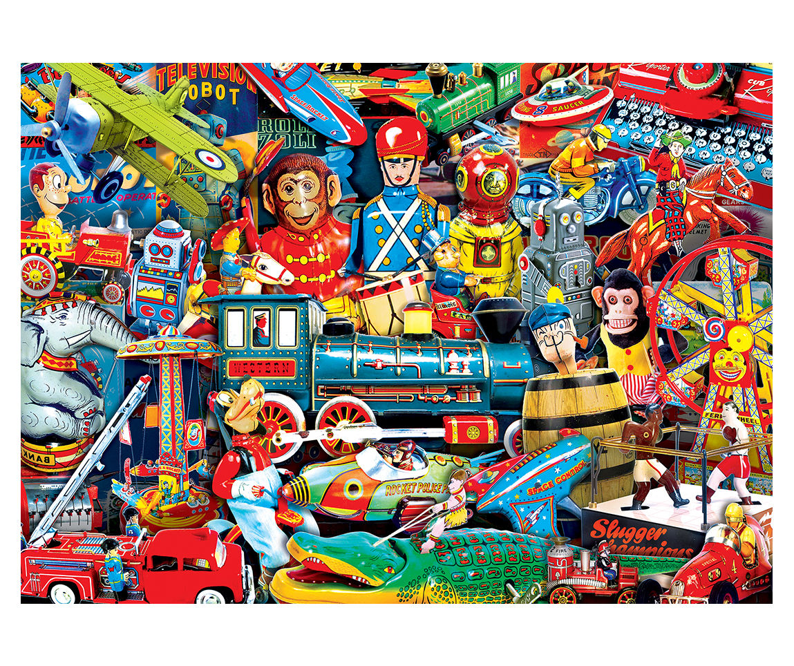 Masterpieces Puzzles Toyland 1000-Piece Jigsaw Puzzle