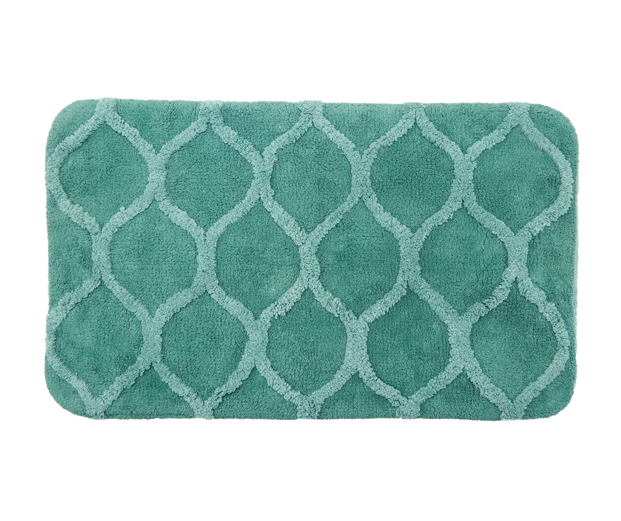 Broyhill Oil Blue Lattice Bath Rug Big Lots