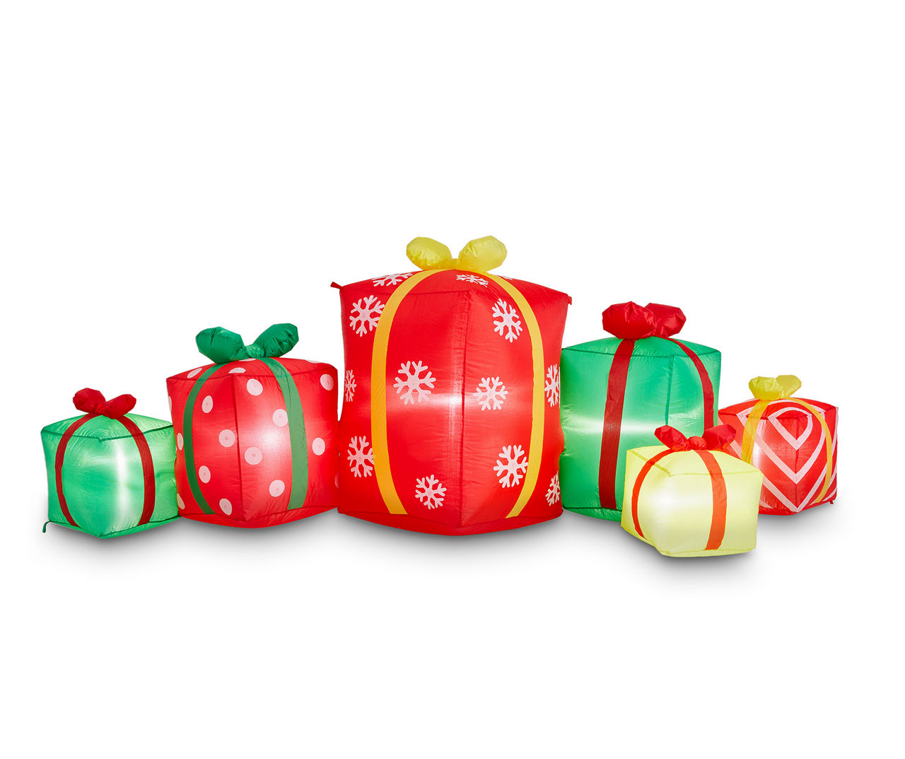 8' Inflatable LED Gift Boxes