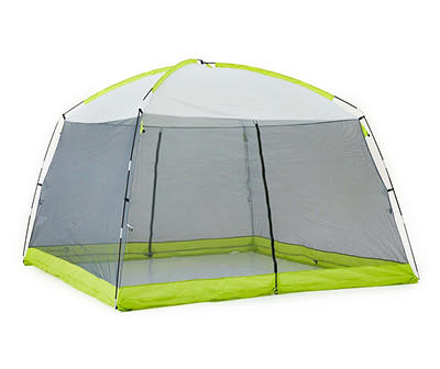 Tahoe Trails White & Green Dual-Side Screen House Tent