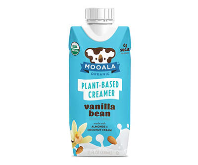Mooala Organic Vanilla Bean Plant-Based Creamer, 11 Oz.