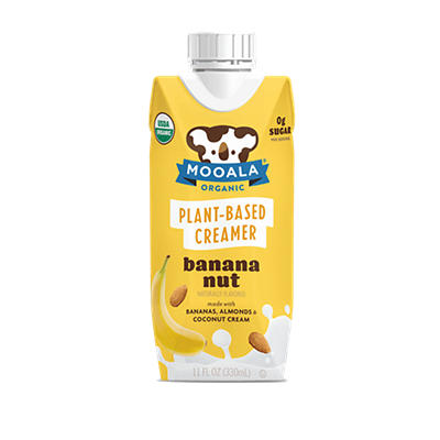 Mooala Organic Banana Nut Plant-Based Creamer, 11 Oz.