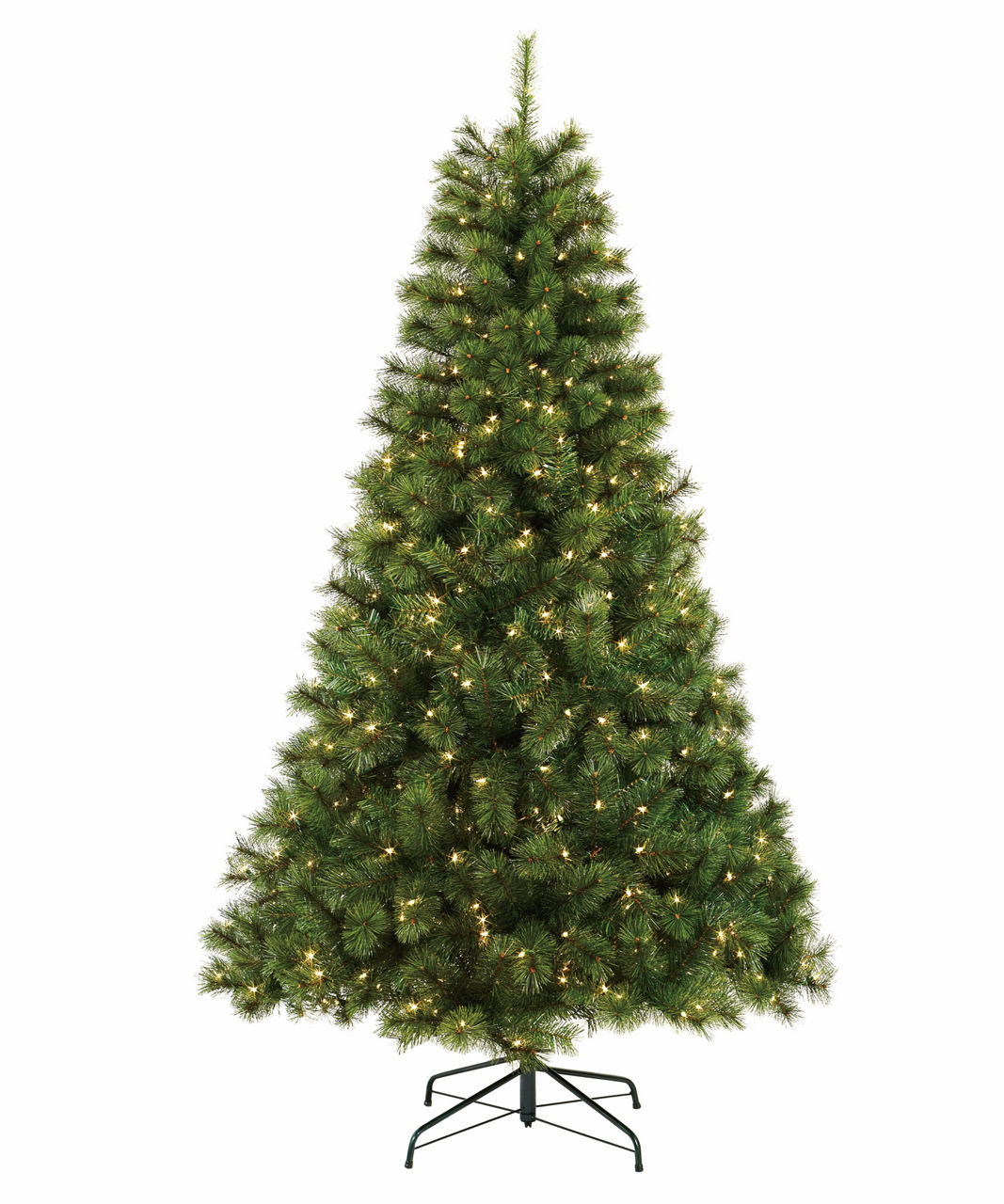 Jeco Jeco 7' Green PreLit Artificial Christmas Tree Big Lots