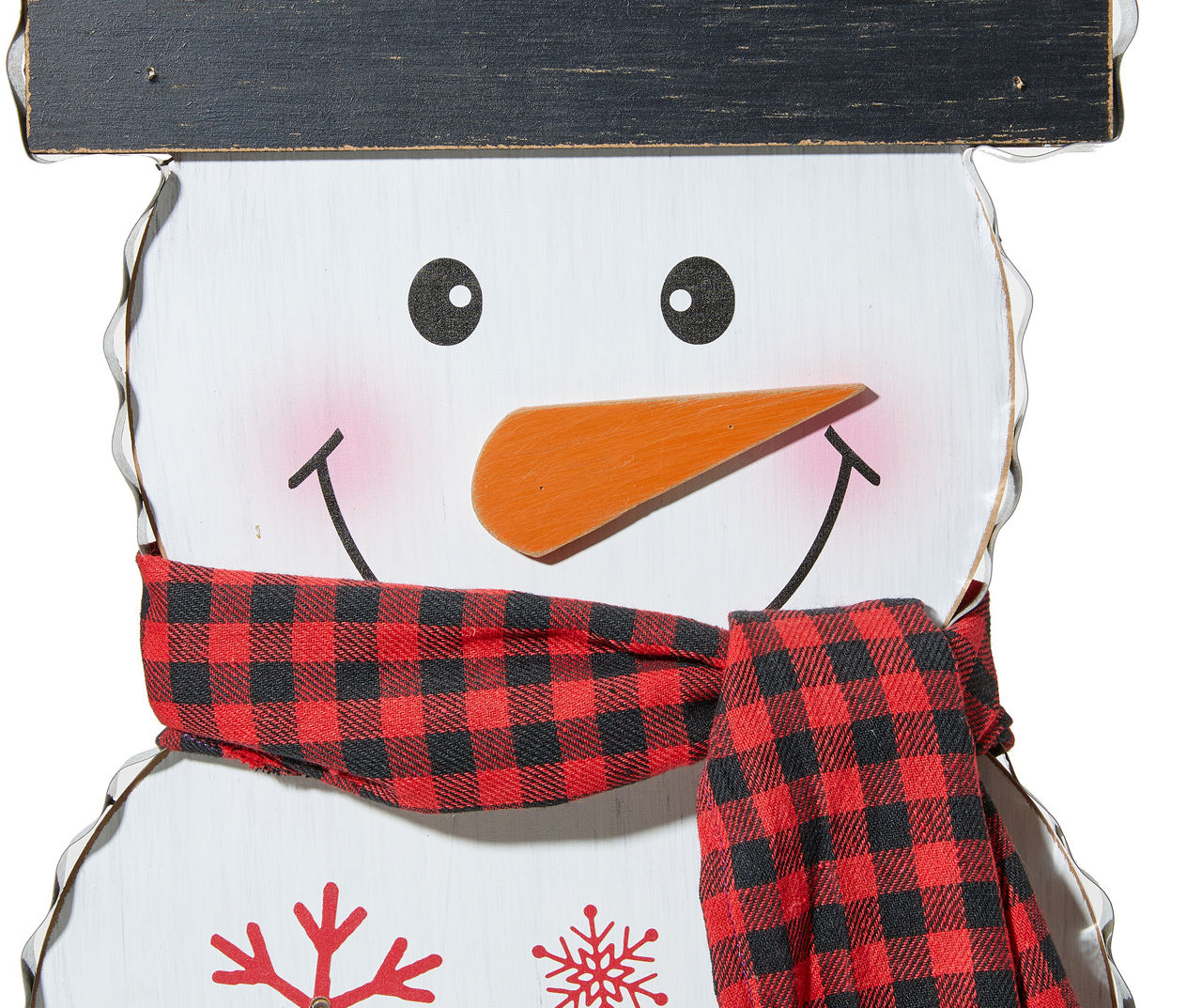 The Painted Pig - Let it snow with our large wooden snowflakes!  #thesouthernmarket