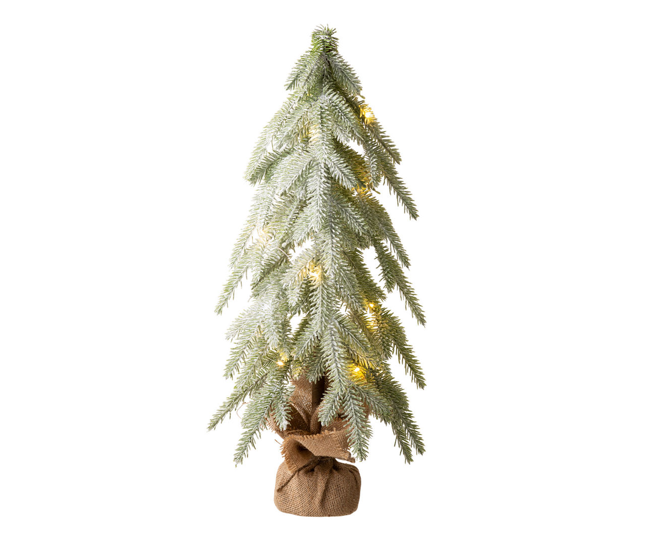Glitzhome Glitzhome Frosted PreLit LED Artificial Christmas Table Tree
