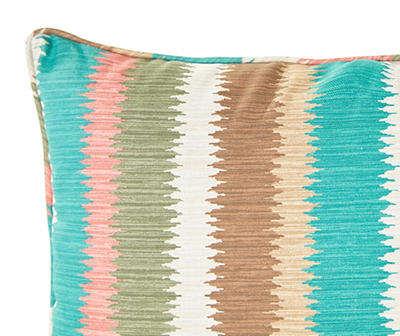 Silk Road Stripe Lumbar Throw Pillow