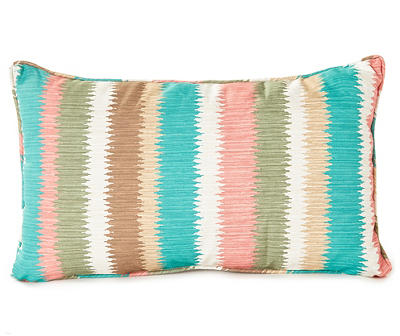 Silk Road Stripe Lumbar Throw Pillow