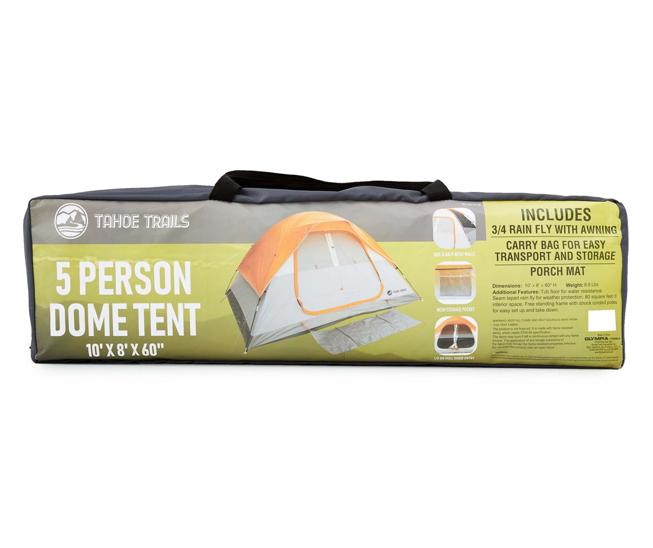 5 person dome outlet tent