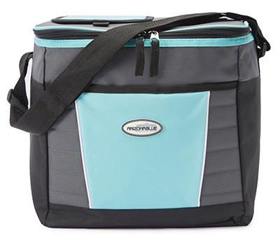 Arizona Blue Gray & Aqua 24-Can Cooler Bag with Cup Holder