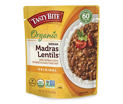 Organic Indian Madras Lentils, 10 Oz.