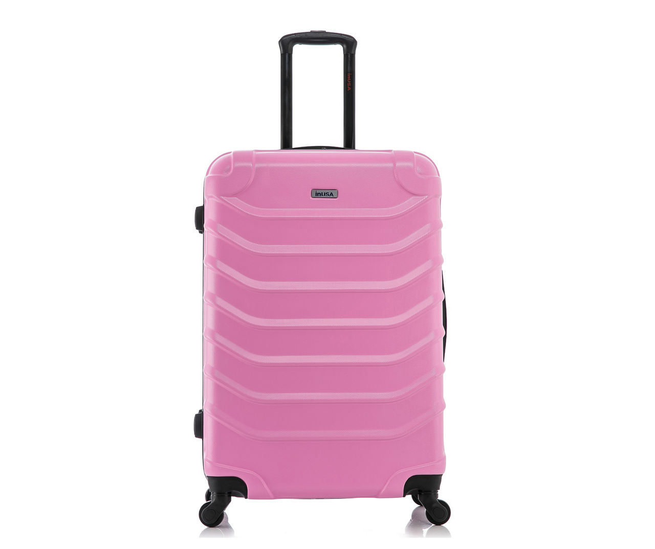 Endurance Pink 28" Ridged Hardside Spinner Suitcase