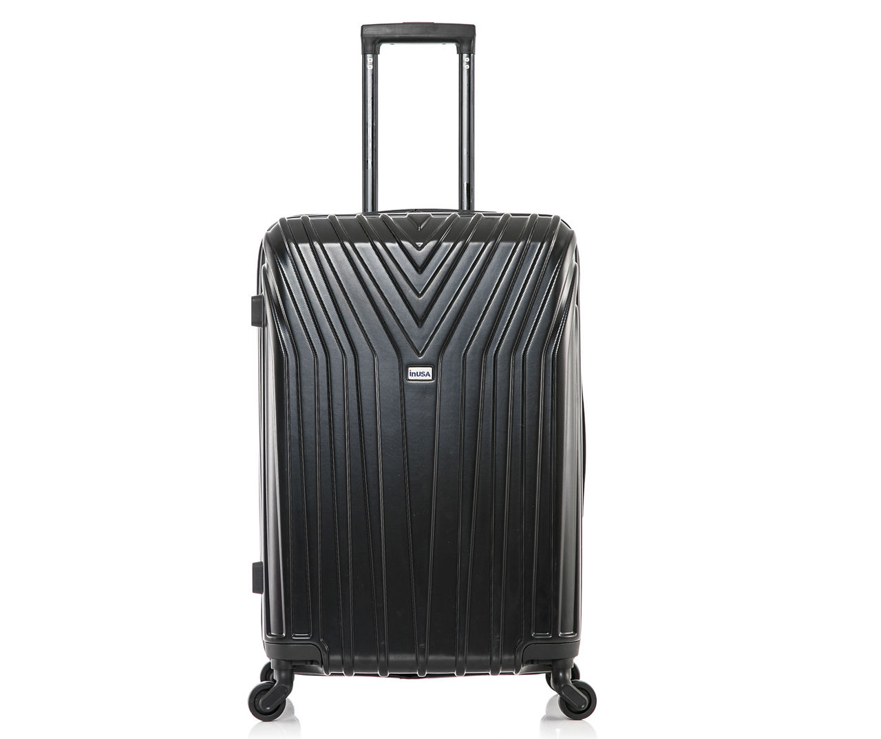 Vasty Black 24" Y-Ridge Hardside Spinner Suitcase