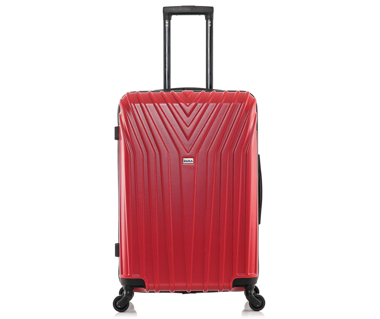 Vasty Red 24" Y-Ridge Hardside Spinner Suitcase