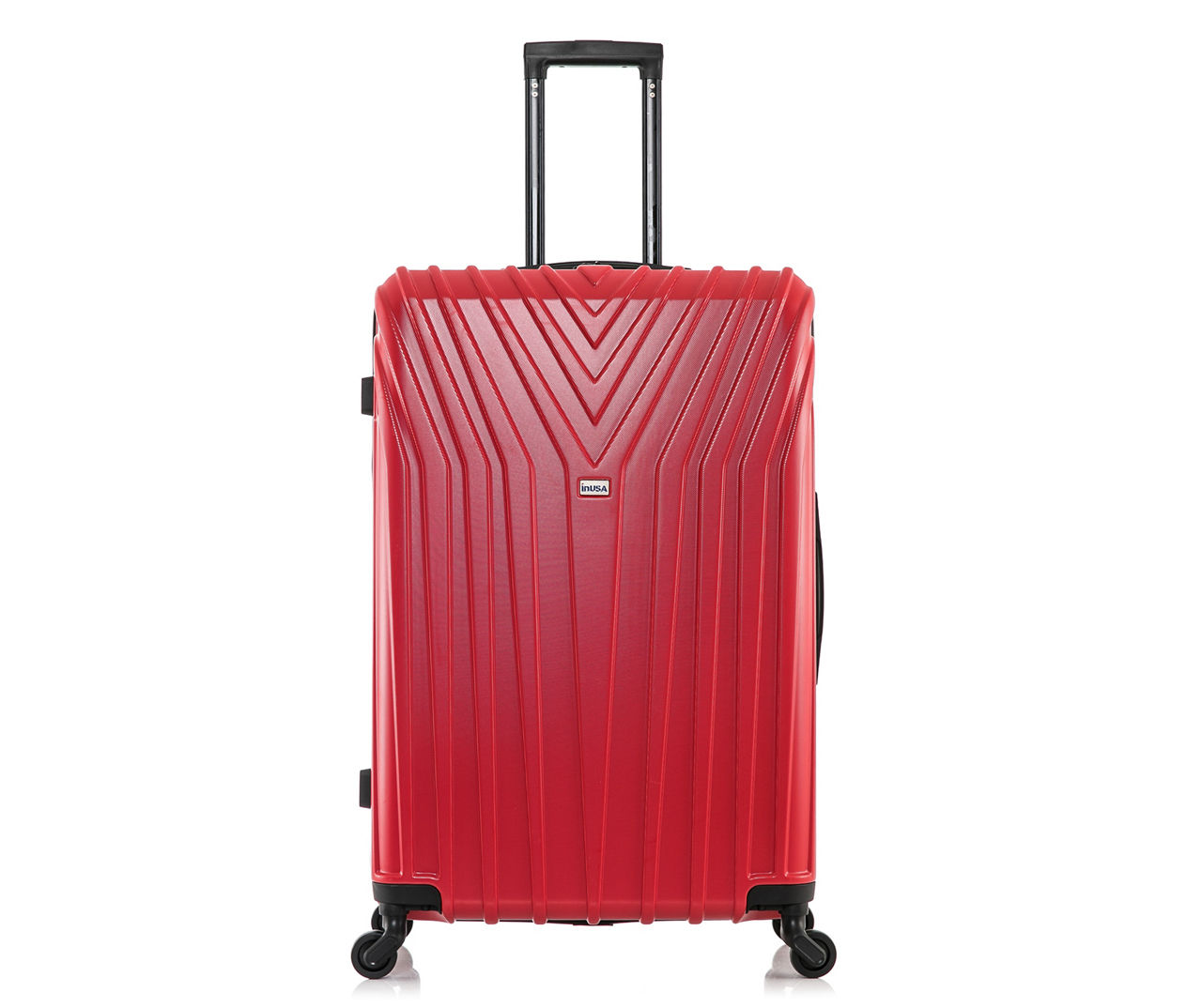 Vasty Red 28" Y-Ridge Hardside Spinner Suitcase