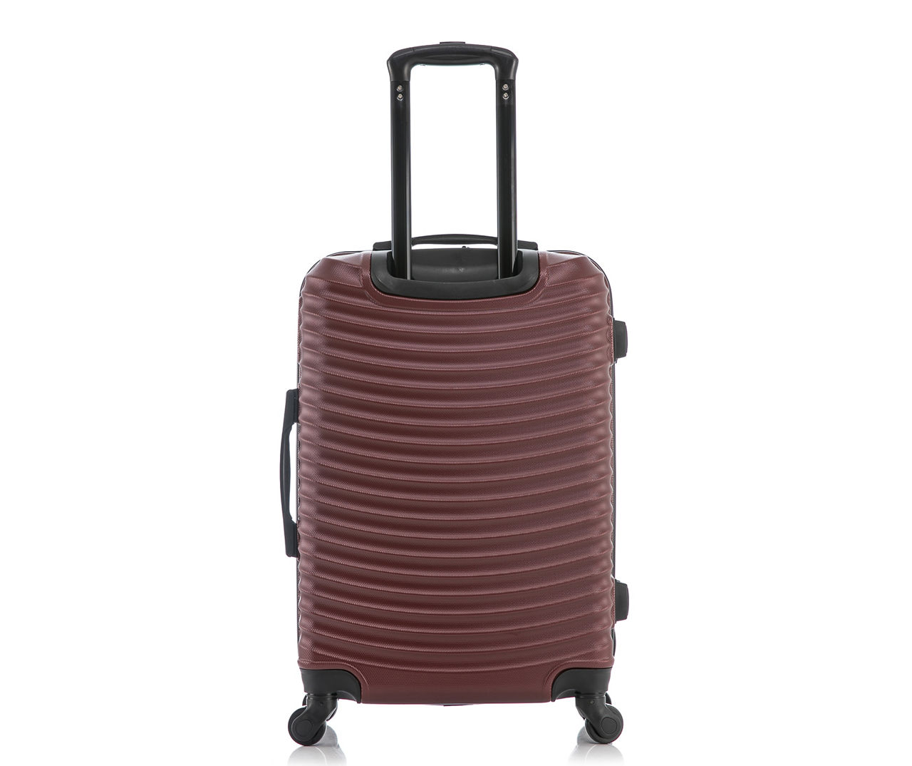 DUKAP Adly Wine 24" Curved-Ridge Hardside Spinner Suitcase