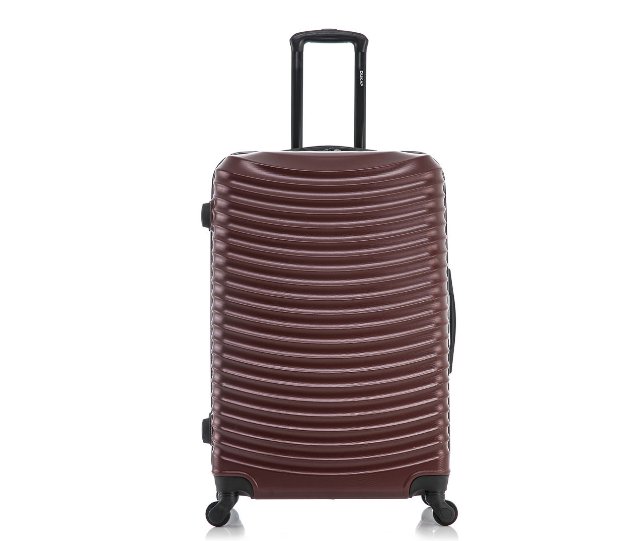 DUKAP Adly Wine 28" Curved-Ridge Hardside Spinner Suitcase