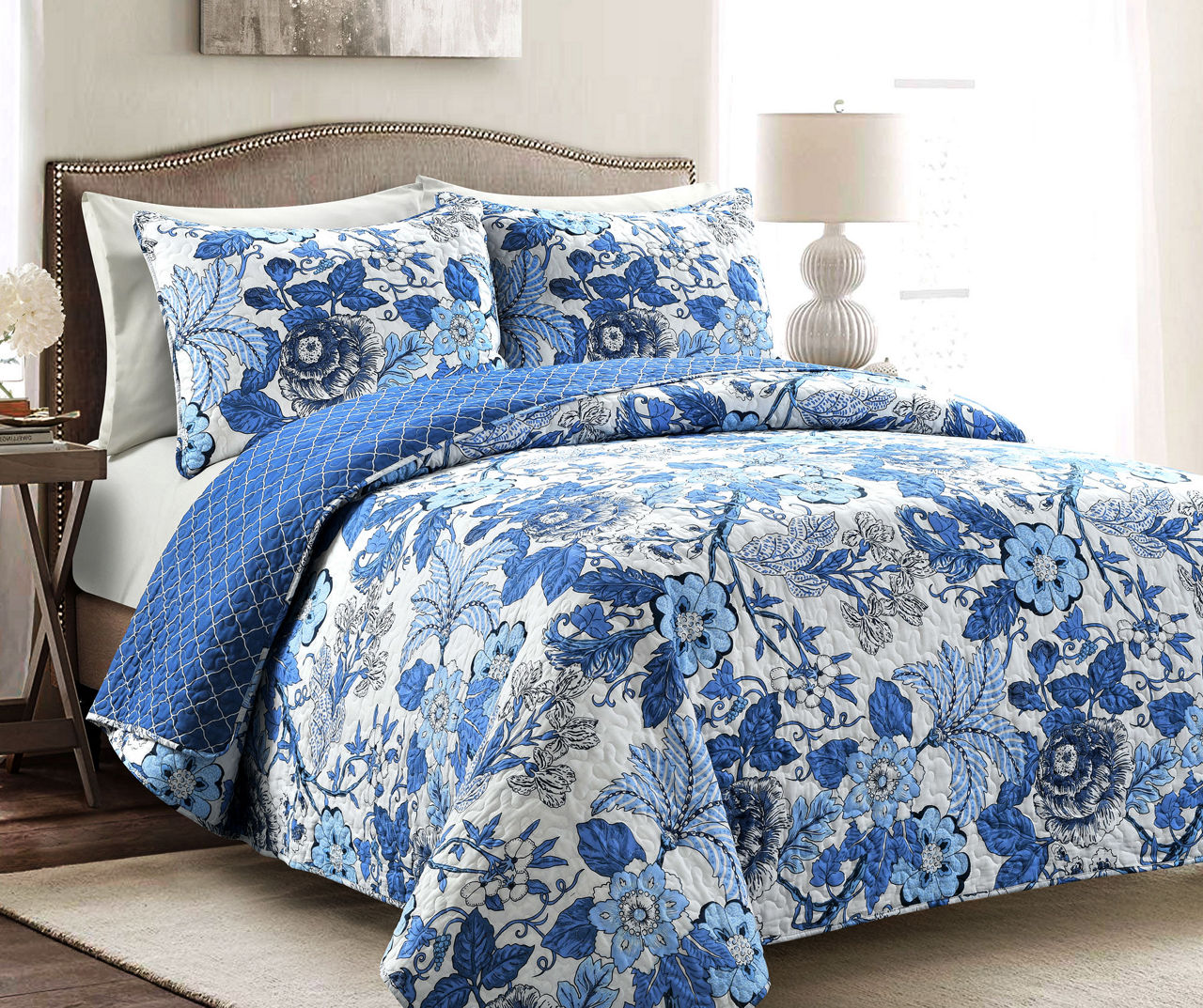 Sydney Floral Quilt Set Big Lots