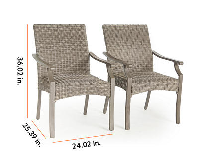 SANDPOINT 2PC DINING CHAIRS LT COLOR EA