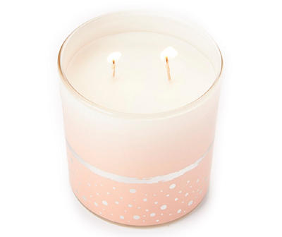 Tropical Orchid Ombre Dot-Decal Jar Candle, 14 oz.