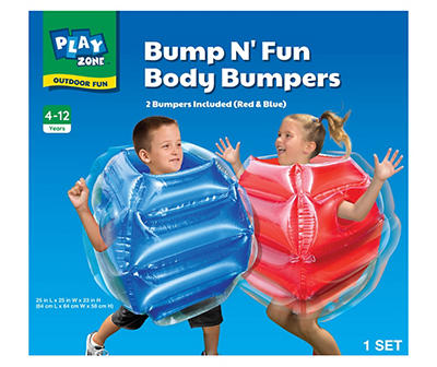Age 4 to 12 years Bump n Bounce Body Bumpers 2 bumpers included 