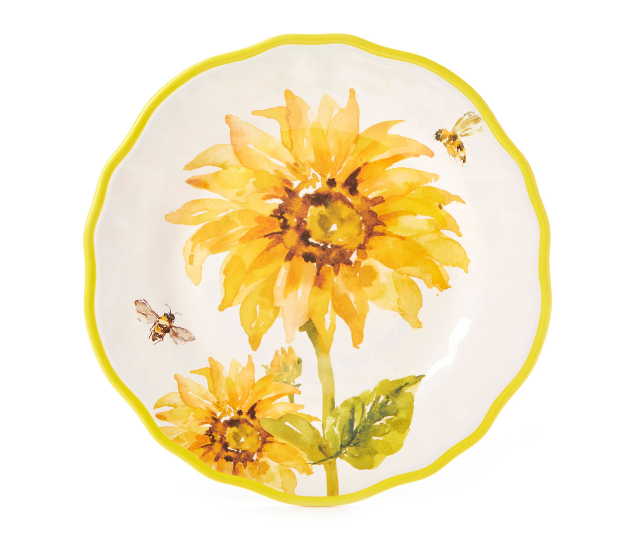 Busy Bees Melamine Plates, Set of 4