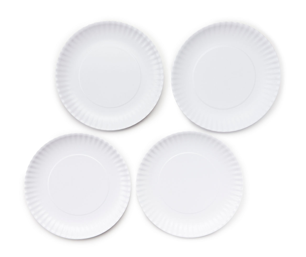 White hotsell melamine dinnerware