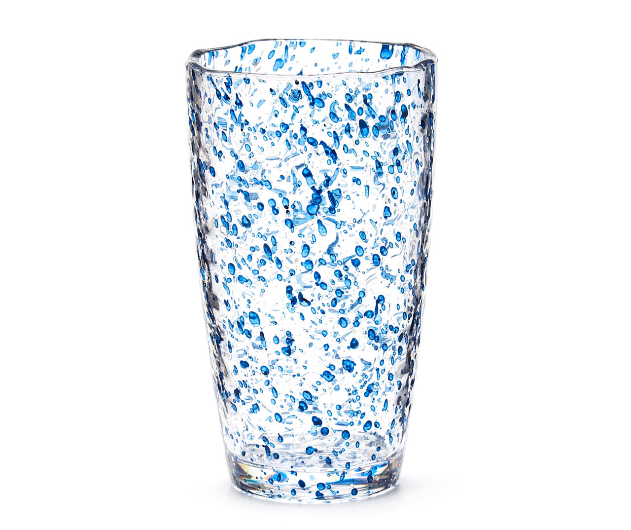 Irregular Textured Glass Drinking Cup