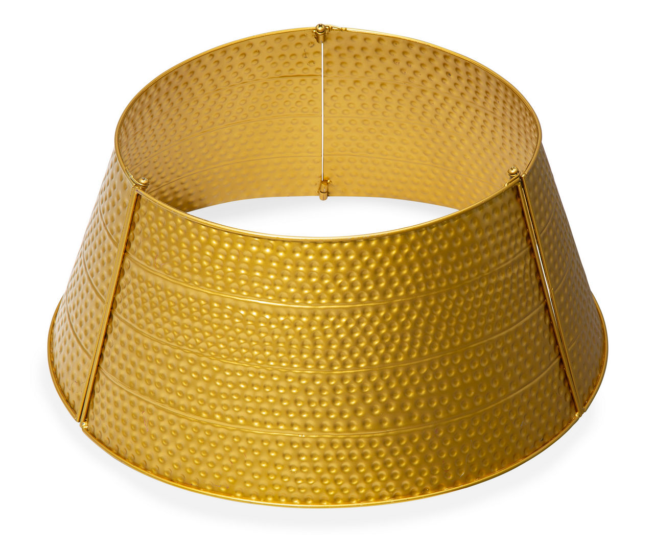 Glitzhome Gold Hammered Metal Tree Collar Big Lots