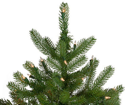 6.5' Palisades Fir Pre-Lit Artificial Christmas Tree with Clear Lights