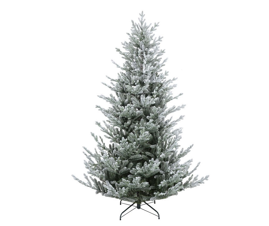 Northlight 6.5' Little River Frasier Fir Flocked Unlit Artificial