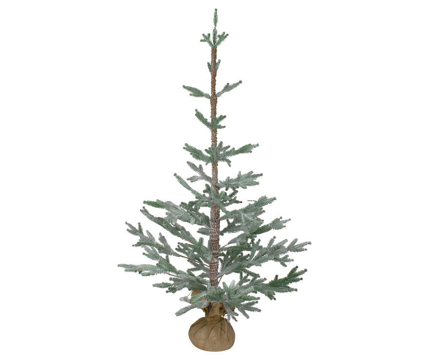 Northlight 4' Pine Flocked Slim Unlit Artificial Christmas Tree Big Lots