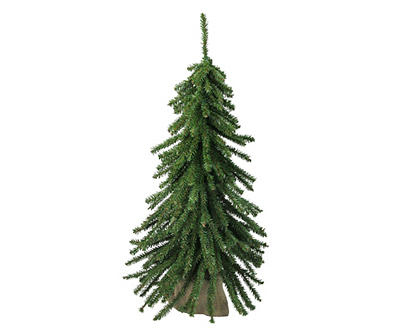 2' Village Pine Downswept Unlit Artificial Christmas Tree