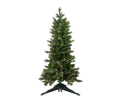 4' Savannah Slim Pre-Lit Artificial Christmas Tree with Clear Lights