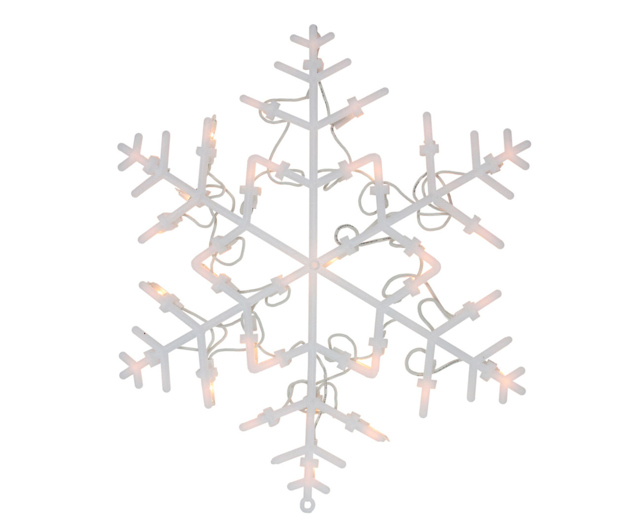 Northlight 13.5" White LightUp Snowflake Window Silhouette Big Lots